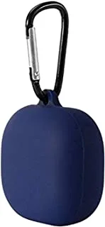 For samsung galaxy buds live 2020 silicone case with holder - navy