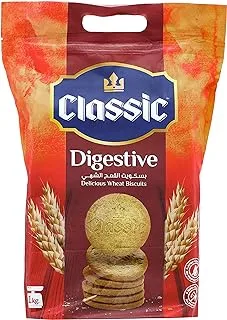 Classic digestive wheat biscuits - 1 kg