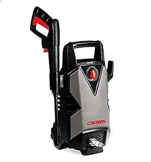 Crown CT42019 100 Bar Pressure Washer, 1400 Watt