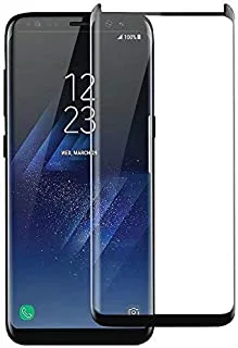 Full Curve 5D Glass Screen Protector For Samsung Galaxy S9 - Black