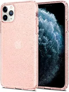 Spigen 077CS27230 Liquid Crystal Back Cover for iPhone 11 Pro Mobile Phone - Rose Quartz