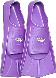 SPURT Silicone Swimming Fins Size 31.5-33 Light Purple