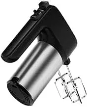 TORNADO Hand Mixer 300 Watt 6 Speeds Turbo Speed Black THM-300W