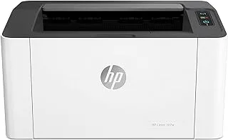 HP 107w Laser Printer, 4ZB78A - White