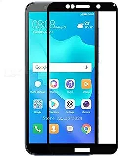 Tempered Glass Screen Protector For Huawei Y5 2018 5D - Black