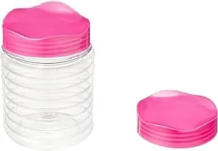 Winner Plast Plastic Spice Jar - Pink and Clear