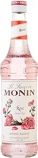 Monin rose syrup - 700 ml