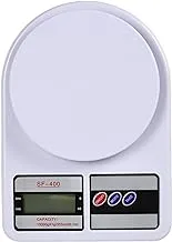 Sf-400 electronic kitchen scale, white