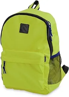 Mintra Unisex School Backpack 2 Pocket, Lime Green, 15 L ( 34 X 26 X 10 Cm )