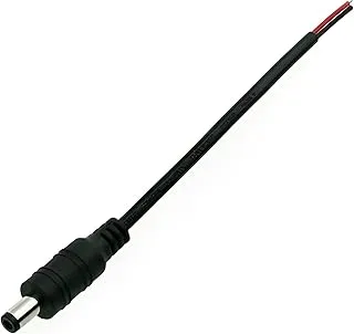 Generic Dc power male connector for cctv camera power - 26 cm