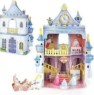 Cubic Fun Fairytale Castle 3D Puzzle For Girls - 81 Pieces