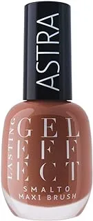 Astra lasting gel effect nail polish with smalto maxi brush, 54