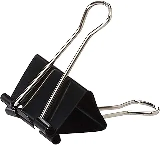 Deli e38562 pack of 12 binder clips - 41 mm