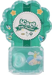 Icare sillcone pacifier - green