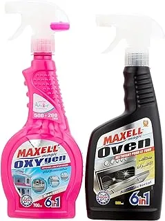 Maxell Magic Oven Cleaner 500 ml with All Purpose Cleaner, 700 ml