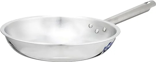 El Dahan Frying Pan with Stainless Steel Handle, 24 centimeters - Silver