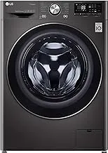 LG Vivace Washing Machine 9/5KG Dryer, with AI DD technology,Black- LG ThinQ™-F4R5VGG2E