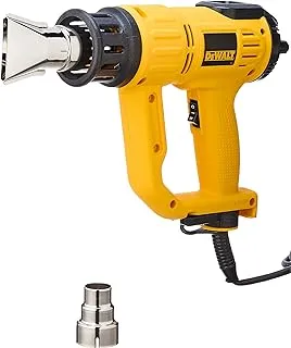 Dewalt Lcd Premium Heat Gun 2000 Watts, Black And Yellow [d26414-gb]