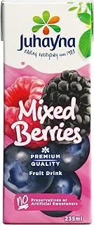 Juhayna Classic Blend Mixed Berries Juice, 235 ml