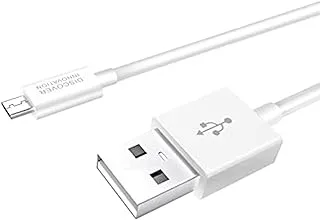 Nillkin 5v/2.1a 1 meter charging and data transmission cable from usb to micro - white