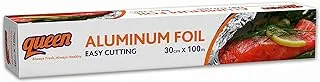 Queen aluminum foil roll, 100 m x 30 cm