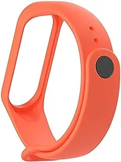 Bracelet silicone for XIAOMI 3 & XIAOMI 4 Watch Band Orange Color