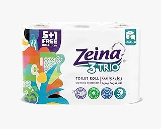 Zeina toilet trio paper roll - 6 rolls