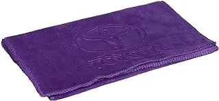 Toyota Car Drying Towel, Free Microfiber Cleaning Cloth, Premium Professional Soft Microfiber Towel, Super Absorbent Detailing Towel for Car/Windows/Screen/Kitchen - Purple