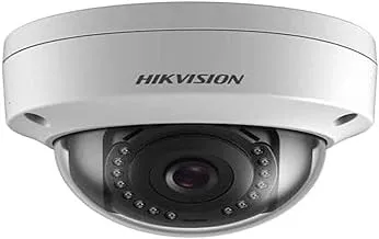 HIKVISION DS-2CD1143G0-I (2.8 مم) 4.0 ميجابكسل كاميرا قبة شبكة IR ، 2560 × 1440 @ 20 إطارًا في الثانية ، نطاق الأشعة تحت الحمراء حتى 30 مترًا ، 1/3 بوصة CMOS للمسح التدريجي ، 120 ديسيبل WDR (نطاق ديناميكي عريض)