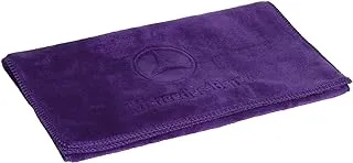 Mercedes Car Drying Towel, Free Microfiber Cleaning Cloth, Premium Professional Soft Microfiber Towel, Super Absorbent Detailing Towel for Car/Windows/Screen/Kitchen - Purple