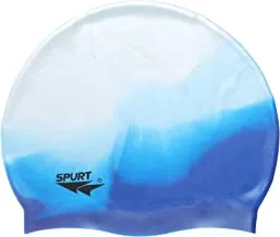 SPURT 18D-059 Silicone Swimming Cap in Folder Multi-Color