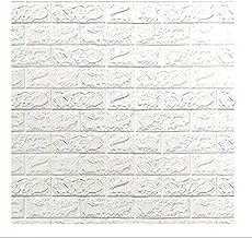 70x77cm PET 3D Wall Stickers Safe Home Decor Wallpaper Sticker, White