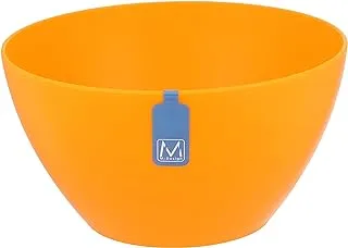 M-Design Lifestyle Plastic Soup Bowl, 15 cm - Orange