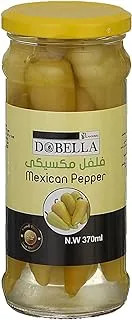 Dobella pickled mexican pepper, 370 ml