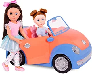 Glitter Girls GG57066Z Battat-Convertible Car for 35.6 cm (14-inch) Dolls-Toys, Clothes & Accessories for Girls 3-Year-Old & Up