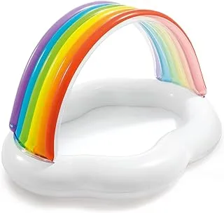 RAINBOW CLOUD BABY POOL WITH PUMP 57141-57141