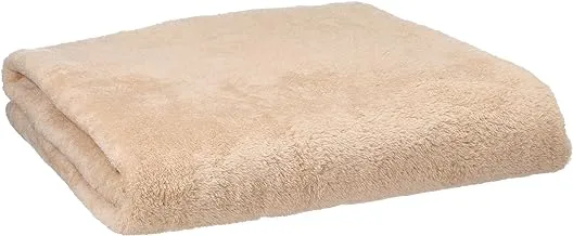 Snooze Fitted Throw Blanket, 200 x 160 cm - Beige