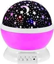 LED Star Master Rotating Night Light Projector Spin Starry Sky Star Master Children Kids Baby Sleep Romantic Led USB Lamp Projection Night Lighting Projector Kids Children Baby Sleeping - Pink