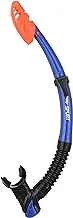 SPURT Snorkeling Tube SN124 Blue and Black