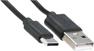 Iconz xbc08t bazix aluminum type-c cable, 2.4 ampere - black, USB