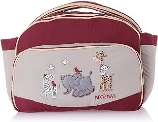 Mix&Max Baby Diaper Shoulder Bag - Red