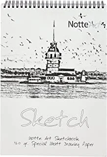 Notte Art Art 30-153 A4 Sketchbook, 210 x 297 mm - 40 Sheets