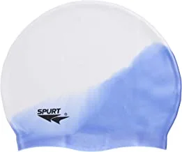 SPURT 18D-059 Silicone Swimming Cap in Folder Multi-Color