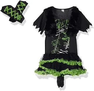 El Maayergy Horror & Gothic Costumes For Girls - Multi Color - M for 7-9 130cm