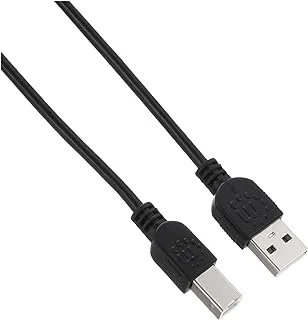 Manhattan DC-03-7 333382 hi-speed usb device cable black