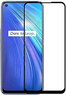 Dragon glass screen protector for realme 6 - black