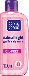 CLEAN & CLEAR, Daily Facial Wash, Natural Bright, 100ml