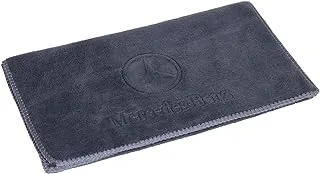 Mercedes Car Drying Towel, Free Microfiber Cleaning Cloth, Premium Professional Soft Microfiber Towel, Super Absorbent Detailing Towel for Car/Windows/Screen/Kitchen - Grey