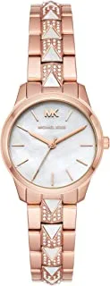 Michael Kors Runway Mercer Three-Hand Stainless Steel Watch