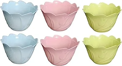 Lamsa Plast plastic urinal set - 6 pieces - assorted colors